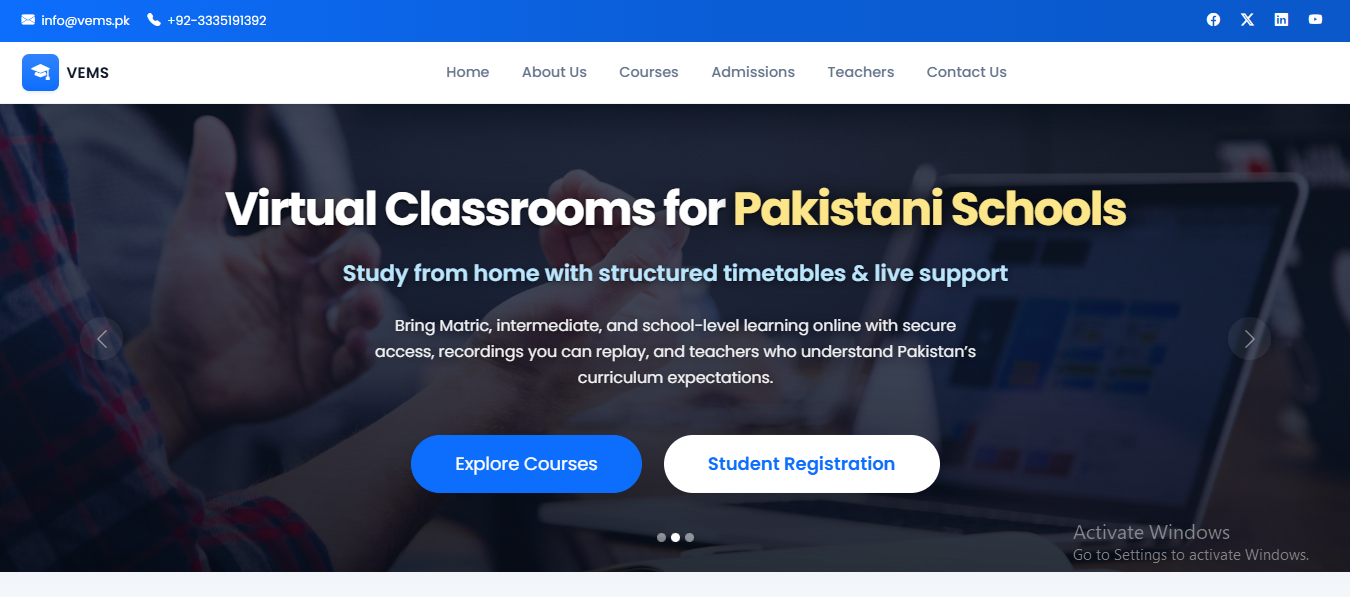 Education 360 campus operations dashboard